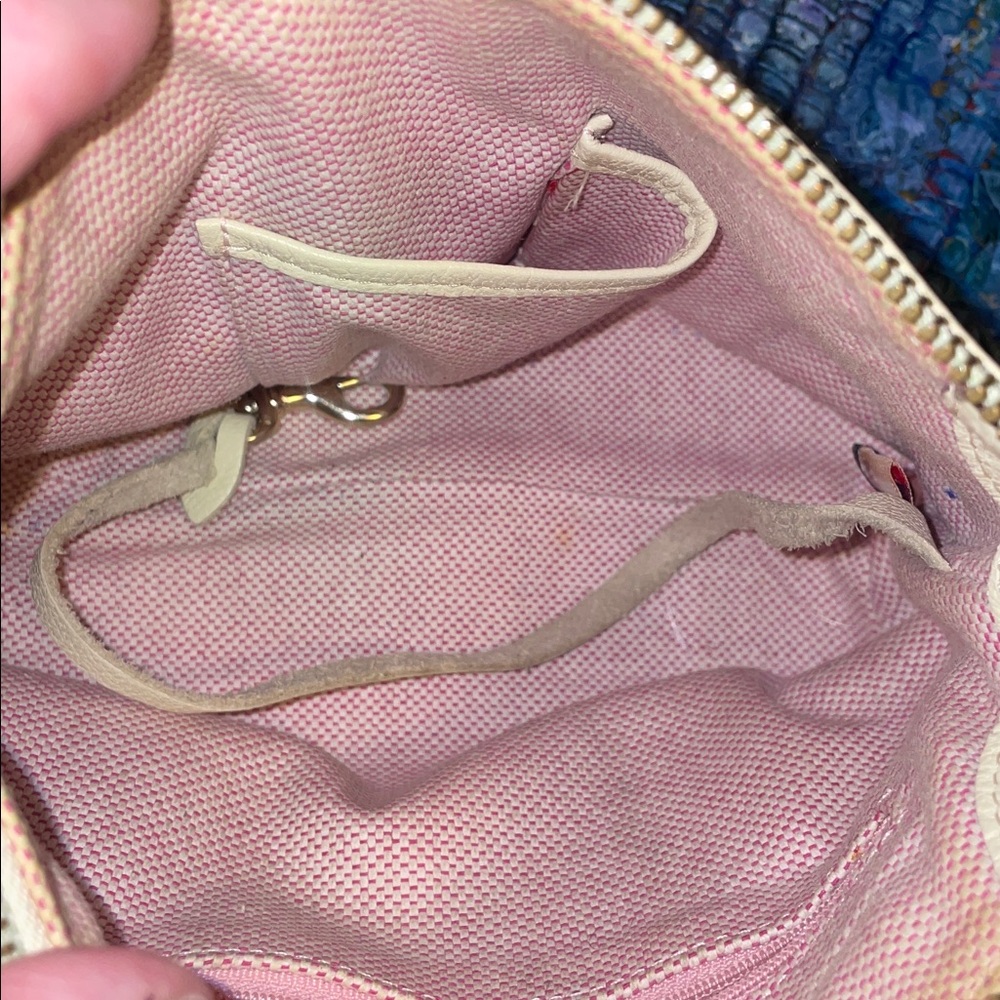 Dooney & Bourke Yellow Shoulder Bag with Green Bow - Picture 9 of 16
